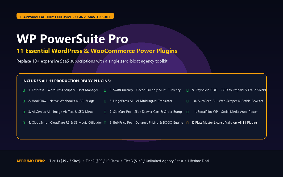 TheFreelance Plugins Master 11-in-1 Suite Banner